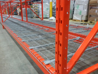 Universal Wire mesh decking for pallet racking - Made In Canada