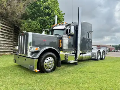 FOR SALE: 2021 PETERBILT 389, CUMMINS 500HP 1850 TORQUE, 18 SPEED MANUAL, 3.58 RATIO, 260" WHEELBASE...