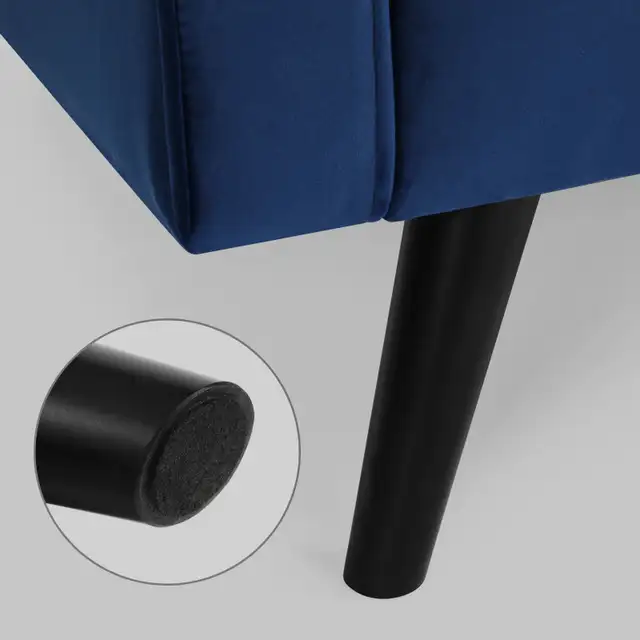 NEW 69.7 IN MODERN VELVET COUCH LIVING ROOM SOFA BT2555 in Couches & Futons in Winnipeg - Image 11