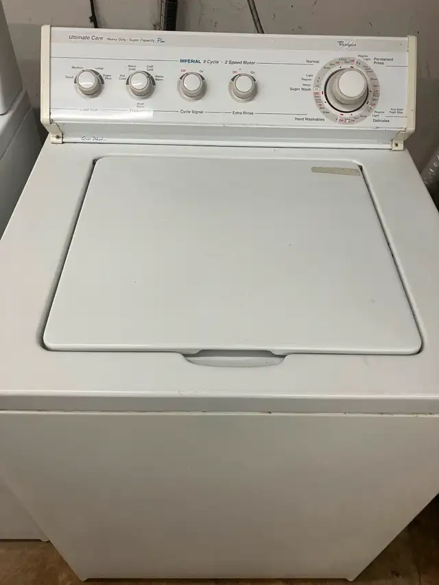 Top load Washers $600 tax in local delivery/set up removal incl63234937470723121