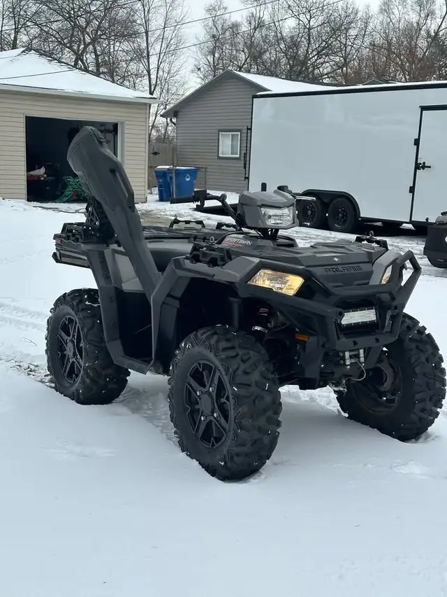 2017 POLARIS SPORTSMAN SP 850 H.O-BLACK! in ATVs in Sudbury - Image 2