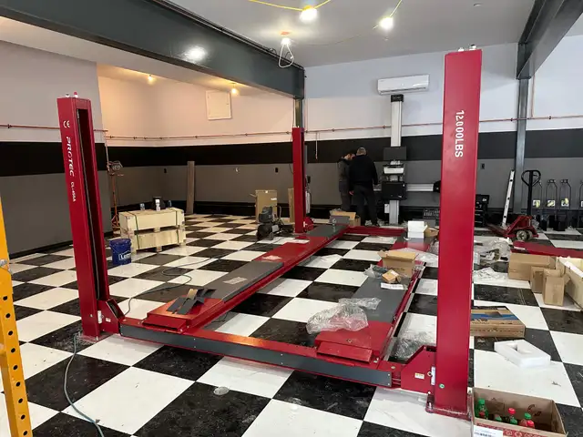 8000lbs Garage Storage Parking lift,  Four Post Parking Hoist62863735436291122