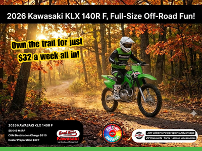 Less than $32 weekly all in, on the trail! oacReady to level up your off-road game in Fredericton? T...