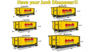 Mini bins for Rent Call 416 890 5007 Bins starting at $275 Mention "YELLOW BIN DISCOUNT TO GET $25 O...