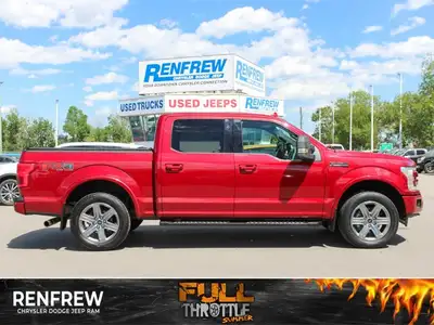 2018 Ford F-150 Lariat SuperCrew 4x4 is a premium local trade that comes complete with premium 3M Pa...