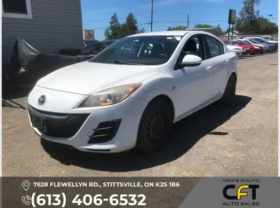 2010 MAZDA 3 I 2499$ Plus Licensing and Fees. Slight Exhaust Leak Rebuilt title Needs Rear Shocks Re...