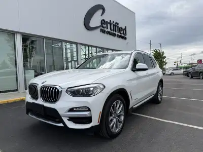 Luxury, performance, and versatility come together perfectly in this 2018 BMW X3 xDrive30i. Powered...