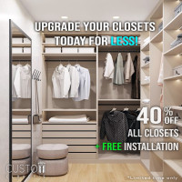 ⭐Transform Your Home with Customized Closets, Cabinets, & More!⭐