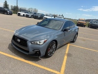 2024 Infiniti Q50 Red Sport “I-LINE” AWD 42.860KM,NO ACCIDENT Engine :3.0L Twin turbo Automatic Stoc... (image 4)