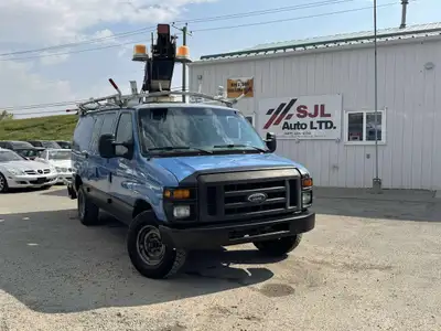 Alberta Active 2 Passenger Versalift Crane with Bucket 2011 Ford Econoline E-350 super-duty commerci...