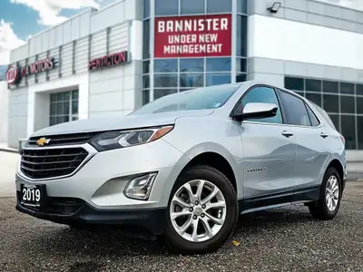 Presenting the 2019 Chevrolet Equinox LT, a sophisticated gray AWD SUV that promises excellent handl...