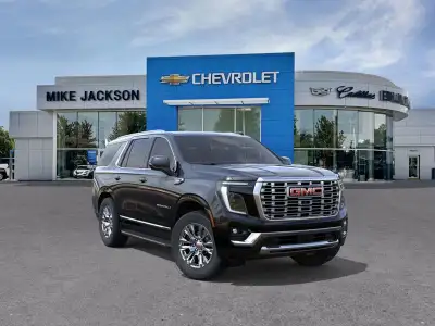 Experience the commanding presence and luxury of the brand new 2025 GMC Yukon Denali, now available...