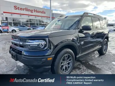 Conquer urban routes and unpaved paths with equal confidence in this striking 2023 Ford Bronco Sport...