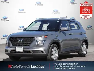 New Price! Ecotronic Gray 2025 Hyundai Venue Preferred Alloys | Bluetooth | Backup cam FWD CVT I4 AP...