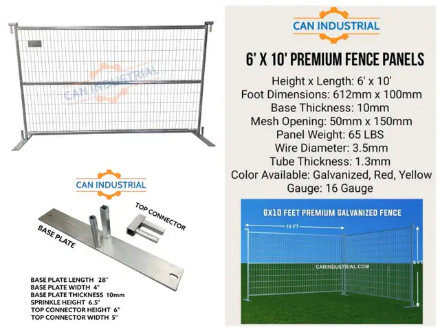 Temporary Construction Fence Panels in Other Business & Industrial in Fredericton - Image 4