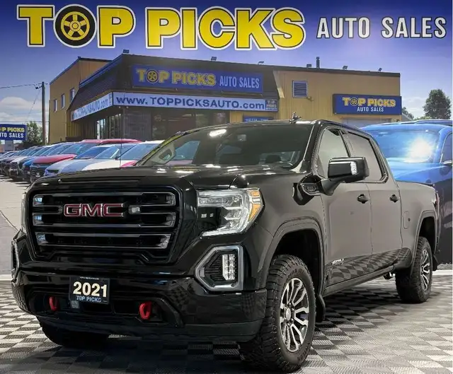 2021 GMC Sierra 1500 AT4, 3.0 Liter Diesel, Accident Free & Cert