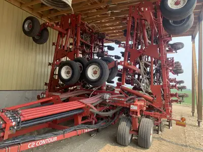 2013 Morris Contour 2 Drill 61 foot 12" Spacing Double Shoot Dutch Opener Paired Row For more inform...