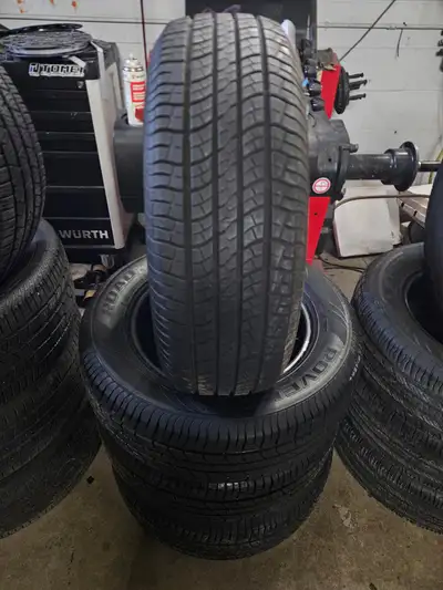 Nice set of Rovelo Road Quest H/T all season tires. 225/65/17 8/32nd tread remaining