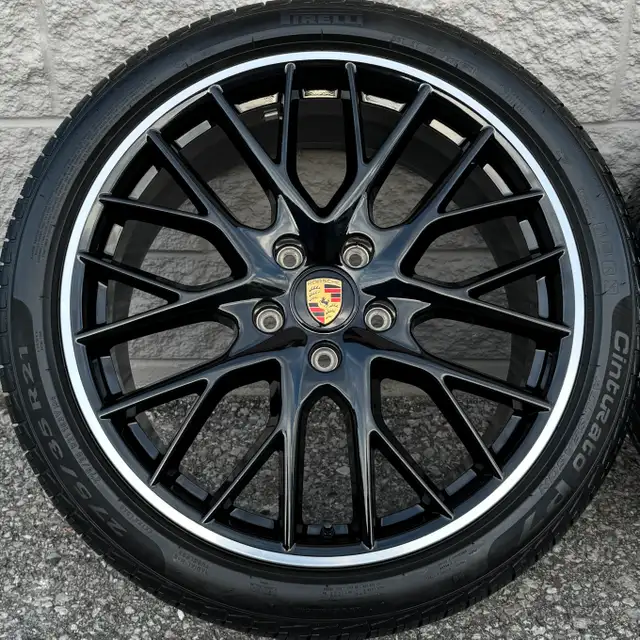 (NEW) 4x Porsche Panamera GTS 21" OEM All Season Wheels Package in Tires & Rims in City of Toronto - Image 3
