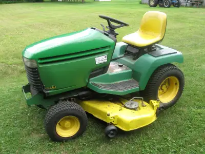 tracteur a gazon  john deere 345, View more