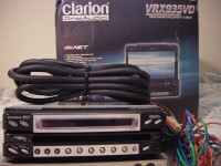 Clarion ProAudio VRX935VD In-Dash Multimedia head unit MINT!
