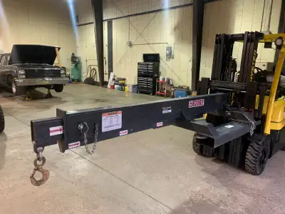 12 Foot Jib made in USA, engineered and certified. Designed for telehandlers and forklifts. Standard...