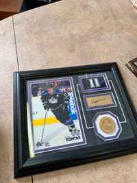 ANZE KOPITAR signed coin picture frame