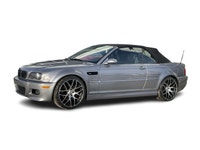 2005 BMW M3 Base 3.2L 6-Cylinder SMPI DOHC 24V 2D Convertible RWD 6-Speed Silver Gray Metallic Rear... (image 3)