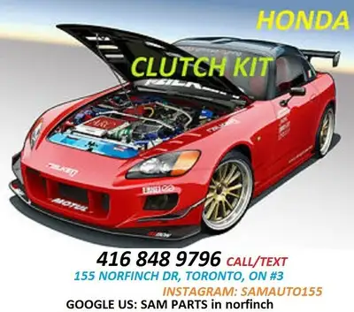 HONDA CIVIC 1.5 1.6 1.7 1.8 2.0 2.4, TURBO DX LX EX SI CLUTCH KIT REPLACEMENT BRING YOUR PARTS AND F...