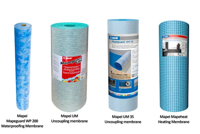 Boxing Day! Mapei Heat & Uncoupling Waterproofing Membrane Rolls628657124862731229