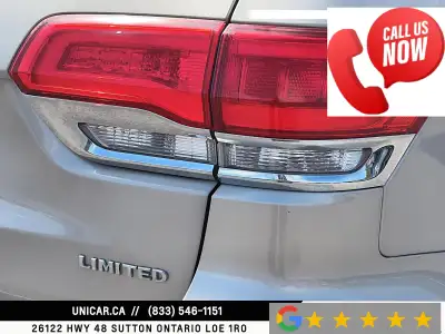 2015 Jeep Grand Cherokee Limited No Accidents Remote Starter Nav, View more