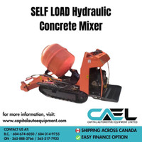 High Quality Self-Load Tracked Hydraulic Concrete Mixer