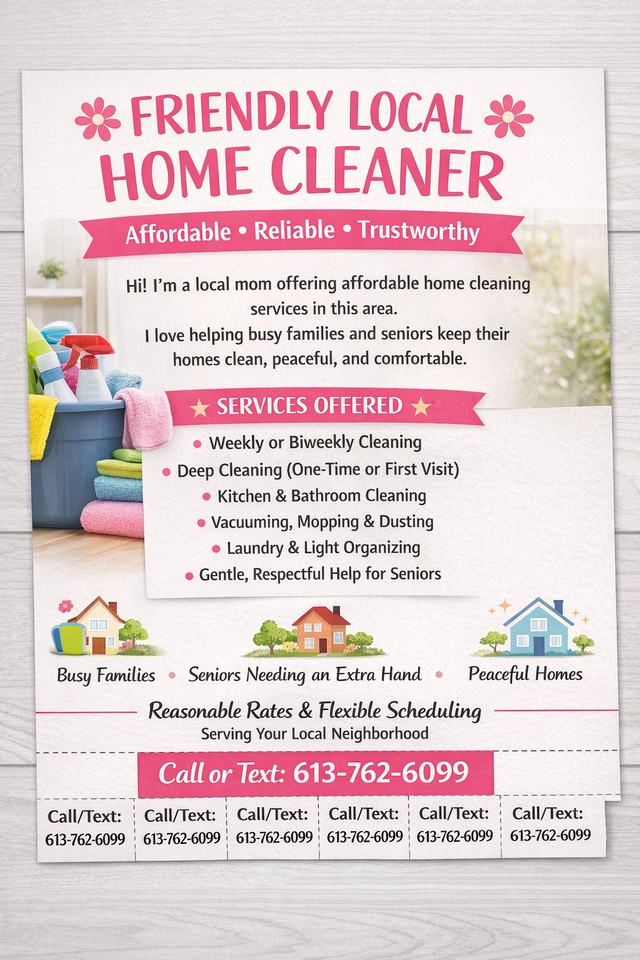 Cleaning service in Nepean