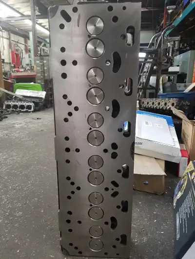 We rebuilt the Caterpillar 3056E engine for our customer. To see more images click on the link to ou...