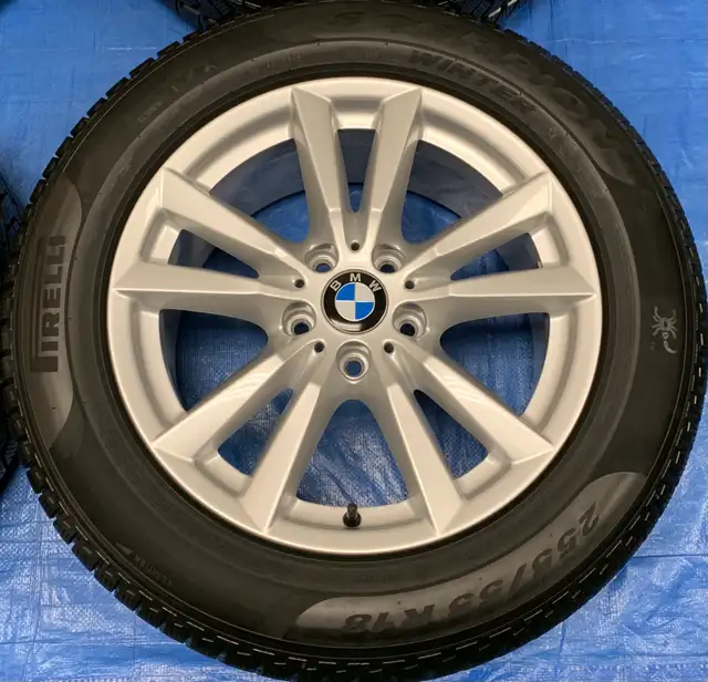 2017 BMW X5 OEM 18" Rims & Run-Flat Winter Tires *90%* in Tires & Rims in Markham / York Region - Image 4