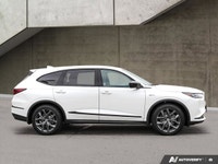 2024 Acura MDX ASPEC SH-AWD. One Owner, Finished in Pearl White Paint over a Black Leather/Alcantara... (image 5)