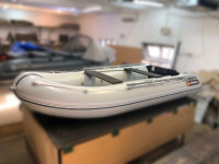NEW! Inflatable Boat Navigator LP320BK GREY 10.8' - German PVC
