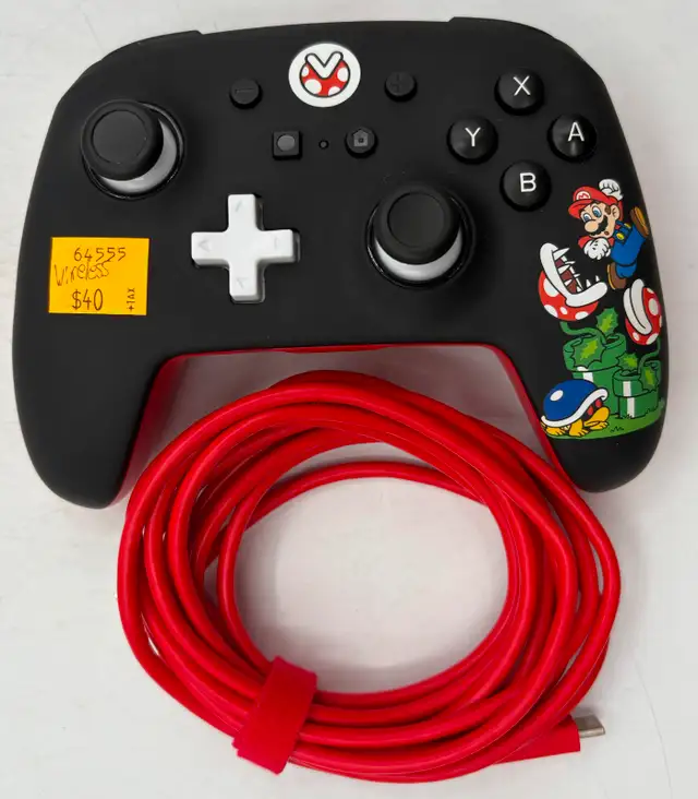 Power A - Wireless Nintendo Switch Controller ( Mario ) in Nintendo Switch in Ottawa - Image 2