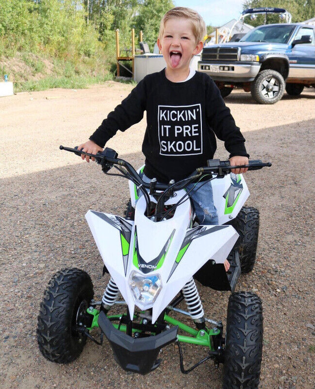 NEW KIDS ELECTRIC ATV | 1300W | 48V | LITHIUM POWERED YOUTH QUAD in ATVs in City of Montréal - Image 4