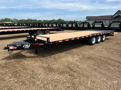 Trailers located in Westlock, AB NEW 2026 SWS 26' Deck Over the Wheel Trailer Tri Axle 21' Deck Plus...