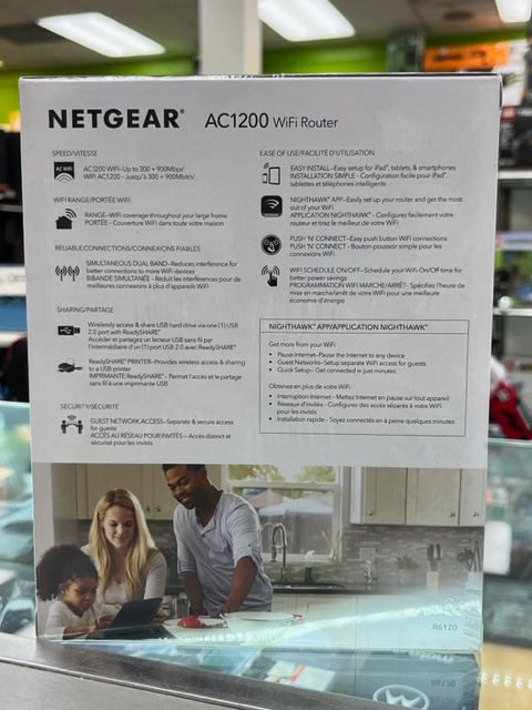 Netgear AC1200 WiFi Router - BRAND NEW in Other in Oakville / Halton Region - Image 3