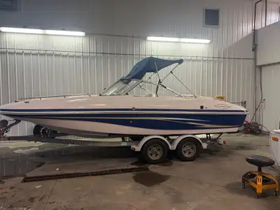 2008 Tahoe 204 ski boat in beautiful condition, available at Stony RV in Stony Plain, Alberta. This...