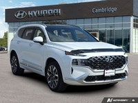 Wrapped in a stunning Quartz White, this 2022 Hyundai Santa Fe Ultimate Calligraphy offers a journey... (image 6)