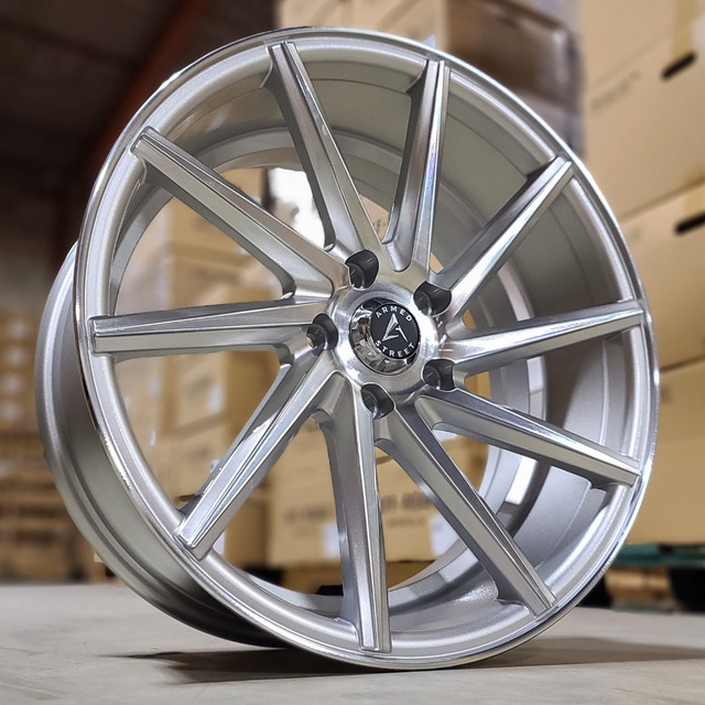 17" ARMED 38 cal! DIRECTIONAL CONCAVE! SLIVER MACHINED! $750 in Tires & Rims in Saskatoon - Image 2