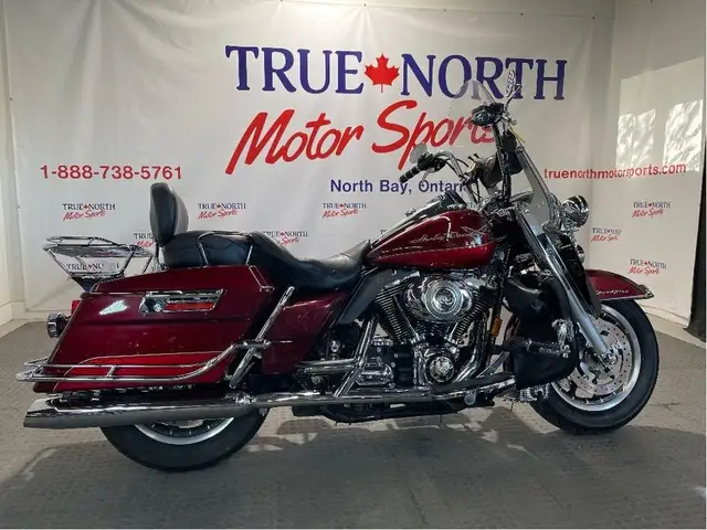 2008 Harley-Davidson Road King CANADIAN HARLEY/$29 WEEKLY/ZERO D in Sport Touring in North Bay - Image 3