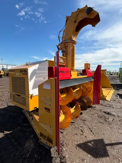 RPM220 Snowblower - Next to No Hours! - CAT C7 Tier 4 Engine - Fusion Coupler - 3000 Ton/Hour Capaci...