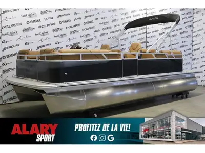 Alary Sport 2026 Avalon VENTURE 2180 QUAD LOUNGER + YAMAHA 70 HP Avalon VENTURE 2180 QUAD LOUNGER +...