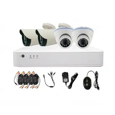 4CH DVR Camera Kit, CCTV, Camera, Security System
