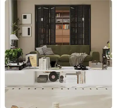 BRAND NEW - FUFU & GAGA Modern/Contemporary White TV cabinet..., View more