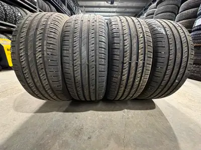 Four used 215/55R16 97H Starfire Solaris all season M/S tires. In good condition 6/32 tread remainin...
